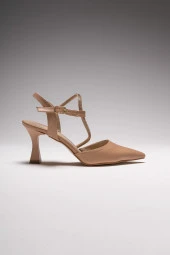 Kadın Taşlı Topuklu Ayakkabı TR150Y23C thumbnail 3