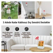 ThermoPro TP260B Mini Iç Mekan Dijital Sıcaklık ve Nem Ölçer Termometre thumbnail 6