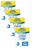 Orkid Extra Hassas Dörtlü Gece 14'lü X 4 Adet - 1