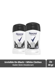 Rexona Motion Sense Kadın Stick Deodorant Invisible On Black + White Clothes 40 g X 2 Adet - 1