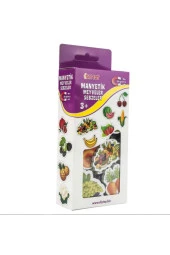 Dıytoy Dıytoy Manyetik Meyveler Sebzeler Mıknatıslı Eğitici Oyuncak (3+ Yaş) (26 Parça) thumbnail 2