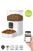 kiwi pets Kiwipets Evcil Hayvan Akıllı Kameralı Multifonksiyon Mama Kabı - Smart Pet Feeder Kpf-10570 - 1