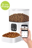 kiwi pets Kiwipets Evcil Hayvan Akıllı Kameralı Multifonksiyon Mama Kabı - Smart Pet Feeder Kpf-10570 - 3