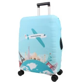 Bagacar Plane Büyük Orta Kabin Boy için 3 lü Valiz Kılıfı - 4