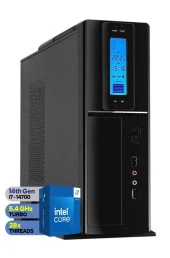 ZETTA FLEX PRO 470X İntel Core İ7 14700 16GB DDR5 1TB SSD GT1030 FREEDOS SFF SLİM MASAÜSTÜ BİLGİSAYAR ZET470X9564008 thumbnail 1