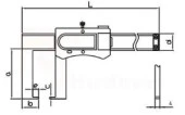 Asimeto AS-309 Dijital Dış Kanal Kumpası 0-300mm - 1