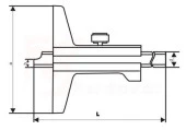 Asimeto AS-321 Derinlik Kumpası 0-150mm - 3