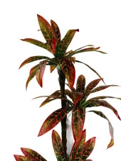 Yapay Ağaç Kroton Yukka 3Katlı 54 Yaprak 130*65cm - 5