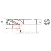 ZPS-FN Kısa Kabatalaş Freze 7mm DIN 844 NR - 2