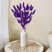 Nettenevime Kuru Çiçek Doğal KOYU MOR Pamuk Otu 10gram 1. Kalite Şoklanmış Bozulmaz - 4