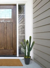 Nettenevime Yapay Çiçek Kaktüs Ağacı 60cm 3Köşeli 3Boy Set sk4020 thumbnail 7