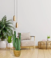 Nettenevime Yapay Çiçek Kaktüs Ağacı 4kollu 70*22cm 4026 thumbnail 2