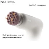 Breo Massage Gun M0220 - Isı Terapili, Fırçasız Motorlu ve Taşınabilir Derin Doku Masaj Tabancası - 5