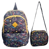 beslenmeli 3 gözlü ilk okul çantası 1. ve 2.nci sınıflar için player thumbnail 1