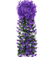 Nettenevime Yapay Çiçek Sarkan Begonvil Çiçeği JUMBO MOR - 1