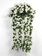 Nettenevime Yapay Çiçek Sarkan Begonvil Çiçeği  JUMBO BEYAZ thumbnail 1