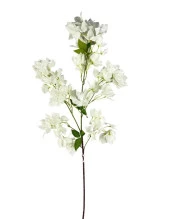 Nettenevime Yapay Çiçek Begonvil Çiçeği Beyaz Uzun Dallı Sarkan Çiçek 110cm thumbnail 2