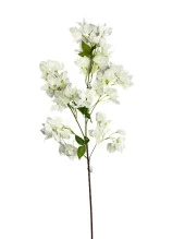 Nettenevime Yapay Çiçek Begonvil Çiçeği Beyaz Uzun Dallı Sarkan Çiçek 110cm thumbnail 4