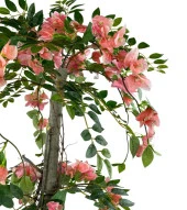 Nettenevime Yapay Ağaç Pembe Begonvil Ağacı 120cm Doğal Salex Dallı - 8