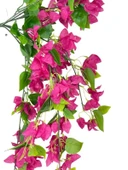 Nettenevime Yapay Çiçek Fuşya Begonvil Çiçeği 8Dallı 70cm Sarkan Çiçek thumbnail 4