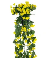 Nettenevime Yapay Çiçek Saksıda Sarkan Çiçek Sarı Begonvil 70*25 thumbnail 5