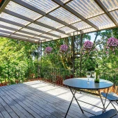 Nettenevime Yapay Çiçek Pembe Begonvil Çiçeği 8Dallı 70cm Sarkan Çiçek thumbnail 8