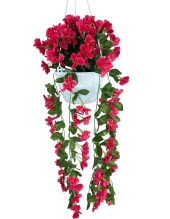 Nettenevime Yapay Çiçek Sarkan Menekşe Fuşya Begonvil Sarkaç Askılı Saksıda Balkon Çiçeği Çiçek Sepeti thumbnail 1