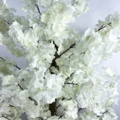 Nettenevime Yapay Ağaç Japon Kiraz Çiçeği Bahardalı Ağacı Gür Yapraklı Beyaz 170cm thumbnail 3