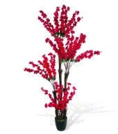 Nettenevime Yapay Ağaç Bahardalı Japon Kiraz Çiçeği 4Katlı FUŞYA 170*65cm thumbnail 1