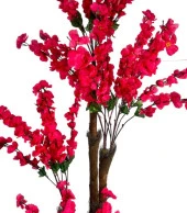 Nettenevime Yapay Ağaç Bahardalı Japon Kiraz Çiçeği 4Katlı FUŞYA 170*65cm thumbnail 6