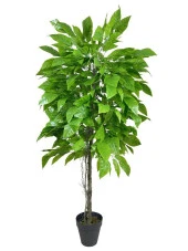 Nettenevime Yapay Ağaç Ceviz Ağacı 190cm Yapay Çiçek Dekoru Yeşil thumbnail 1