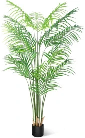 Nettenevime Yapay Ağaç Areka Ağacı Palmiye Ağacı Salon Bitkisi 140cm thumbnail 1