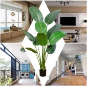 Nettenevime Yapay Ağaç Muz Ağacı Yapay Starliçe 180cm - 5