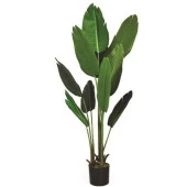 Nettenevime Yapay Ağaç Muz Ağacı Salon Bitkisi 180cm 17Yaprak thumbnail 1