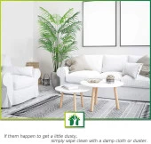 Nettenevime Yapay Ağaç Areka Ağacı Palmiye Ağacı Salon Bitkisi 160cm 12Yaprak thumbnail 9