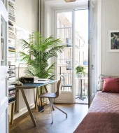 Nettenevime Yapay Ağaç Areka Ağacı Palmiye Ağacı Salon Bitkisi 195cm 16 Dev Yaprak thumbnail 6