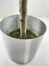 Nettenevime Yapay Ağaç Benjamin 120 cm 1.Kalite Paslanmaz Saksıda Yapay Çiçek Dekoru thumbnail 4