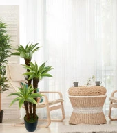 Nettenevime Yapay Ağaç Agave 3Katlı 85cm Silikon Malzeme Doğal Doku - 2