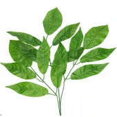 Nettenevime Yapay Çiçek 12 Dal Ceviz Yaprağı Yeşil Ağaç Yaprağı thumbnail 3