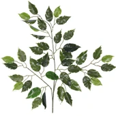 Nettenevime Yapay Çiçek Benjamin Yaprağı Yeşil Ağaç Yaprağı thumbnail 2