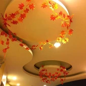 Nettenevime Yapay Çiçek Sarmaşık Sonbahar Rengi 5li Bağ thumbnail 4