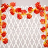 Nettenevime Yapay Çiçek Sarmaşık Sonbahar Rengi 5li Bağ thumbnail 10