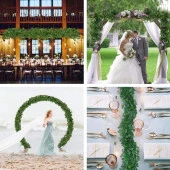 Nettenevime Yapay Çiçek Sarmaşık 5li Bağ Yoğun Çiçekli thumbnail 2