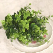 Nettenevime Yapay Çiçek Şimşir Demet Garnitür Yeşil Aradal Dekoratif Yapay Bitki - 2