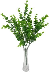 Nettenevime Yapay Çiçek Şimşir Demet Garnitür Yeşil Aradal Dekoratif Yapay Bitki - 3