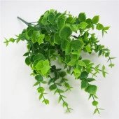 Nettenevime Yapay Çiçek Şimşir Demet Garnitür Yeşil Aradal Dekoratif Yapay Bitki - 7