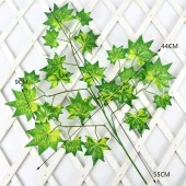 Nettenevime Yapay Çiçek Çınar Yaprağı Yeşil Ağaç Yaprağı thumbnail 3