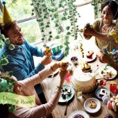 Nettenevime Yapay Sarmaşık 9 Dal Yeşil Beyaz Hedera Yapay Çiçek thumbnail 5