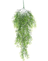 Nettenevime Yapay Çiçek Sarkan Yeşil Bitki Yapay Sarmaşık ty60 Yeşil thumbnail 1