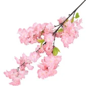Nettenevime Yapay Çiçek Bahar Dalı Japon Kiraz Çiçeği 90 cm KOYU PEMBE thumbnail 1